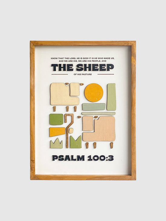 The Sheep Of His Pasture {Psalm 100:3}