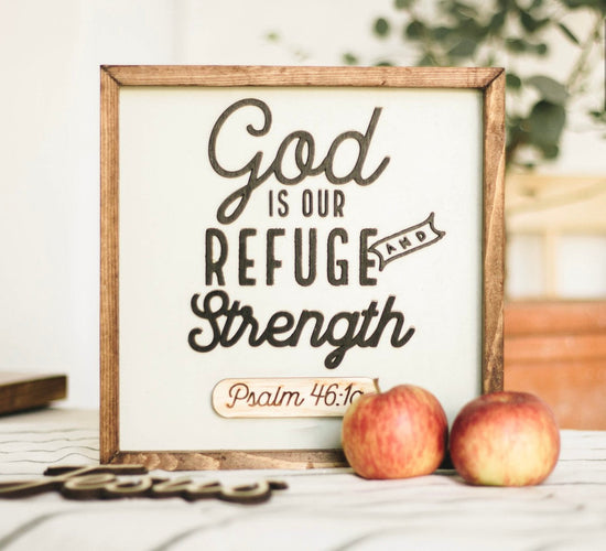 God is Our Refuge {Psalm 46:1-3}