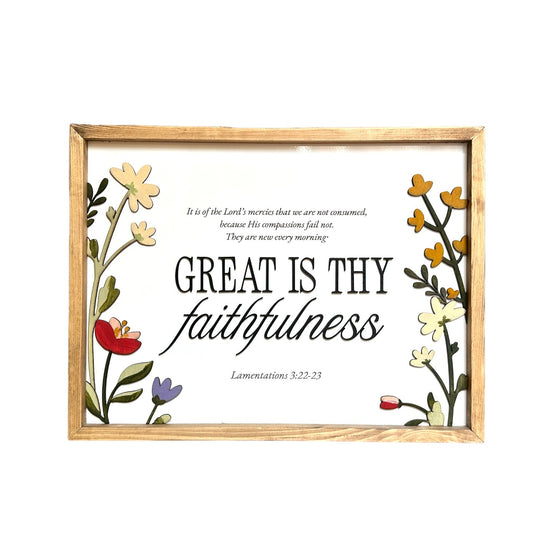 Great Is Thy Faithfulness {Lamentations 3:22-23}